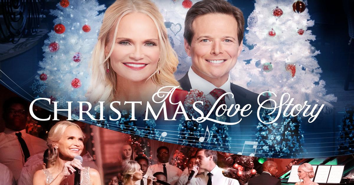 Title art for the Hallmark romantic Christmas movie A Christmas Love Story